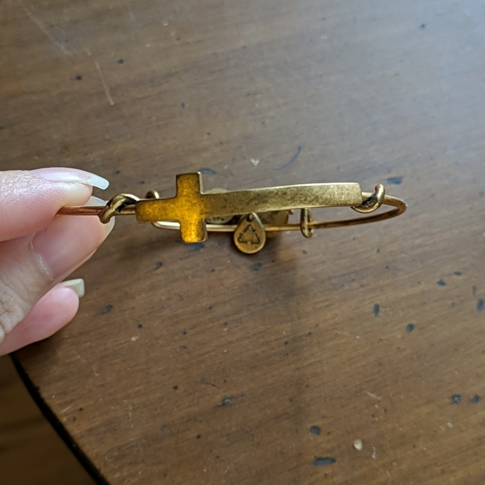 Alex + Ani Cross Bangle